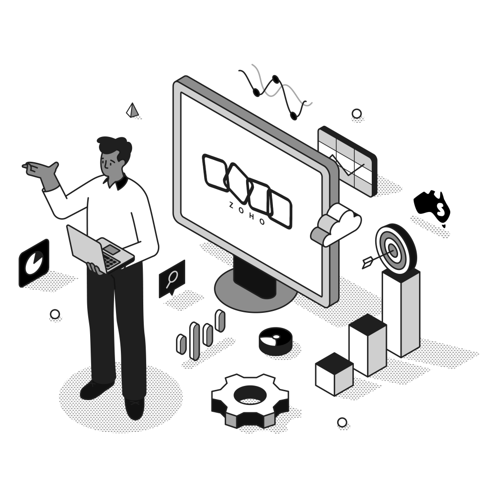 Zoho consulting services for business efficiency.