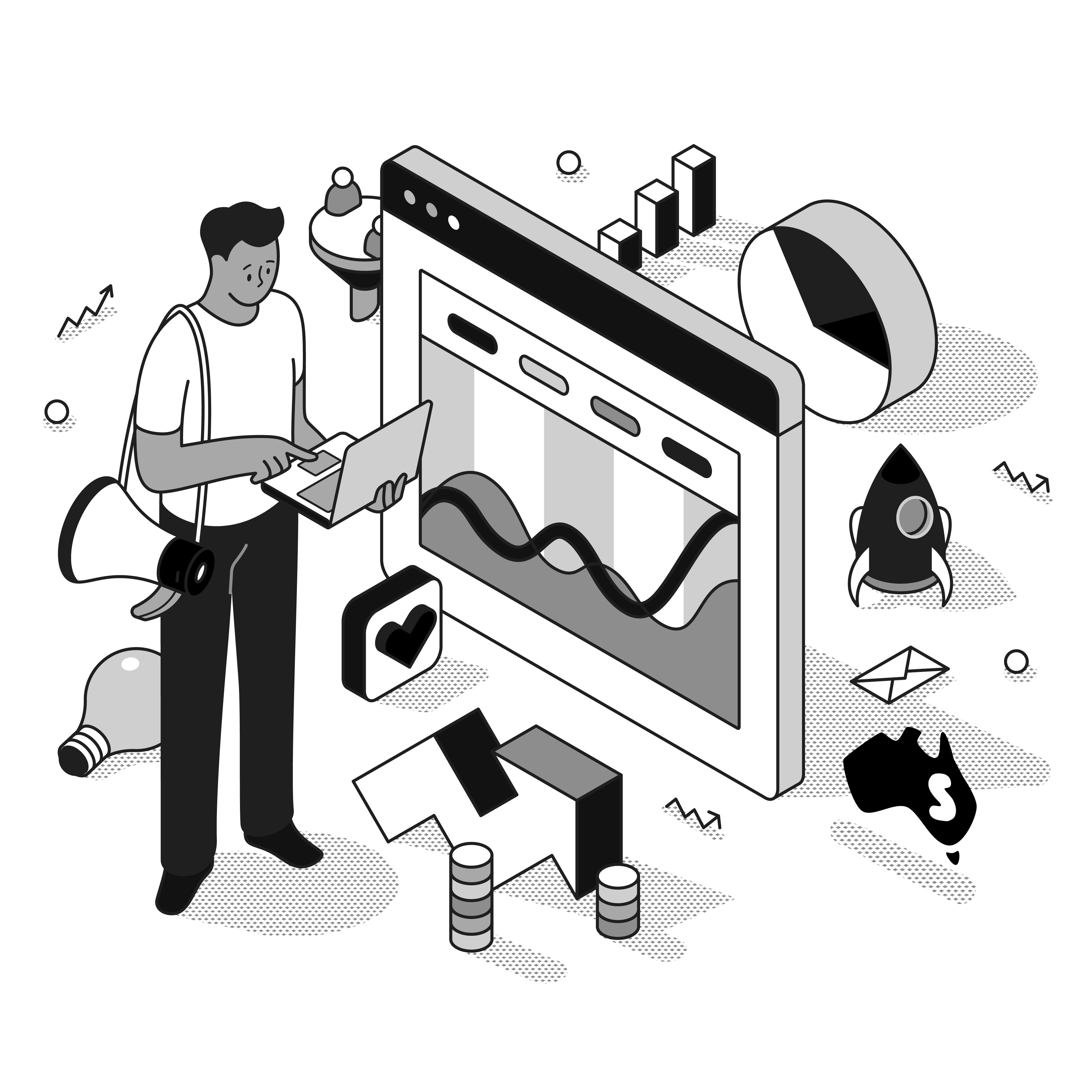 Business professionals collaborating with a Zoho CRM Certified Consultant to optimise their CRM system for growth.