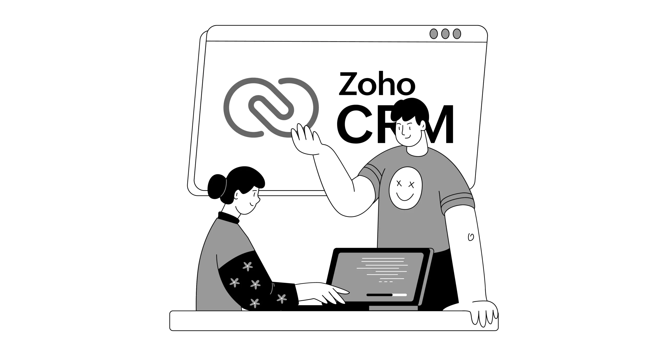 setting up zoho crm