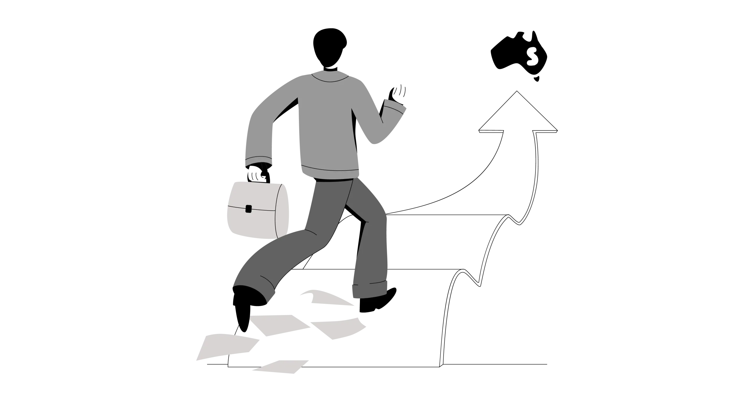zoho crm for travel agency illustration