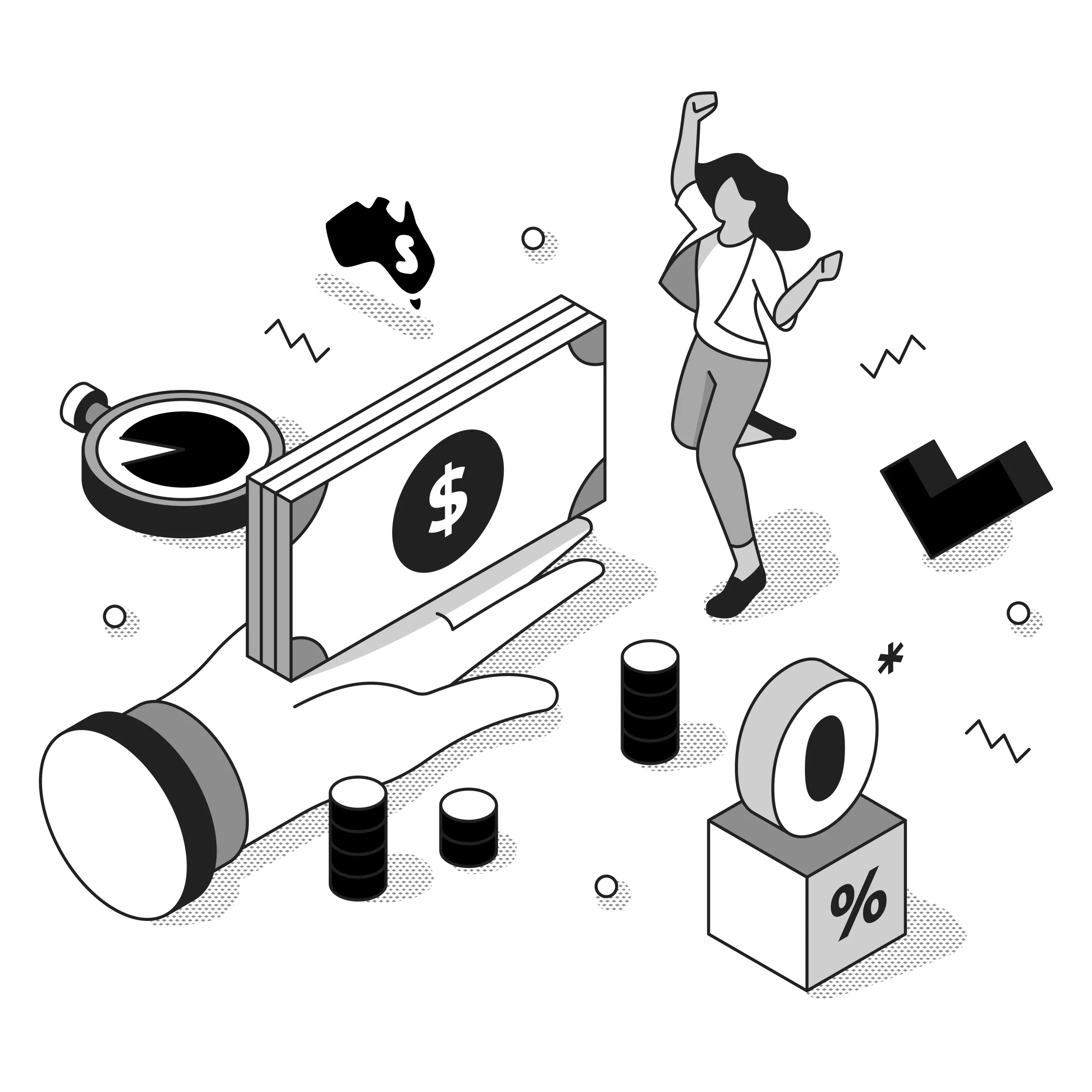 hire zoho developer illustration