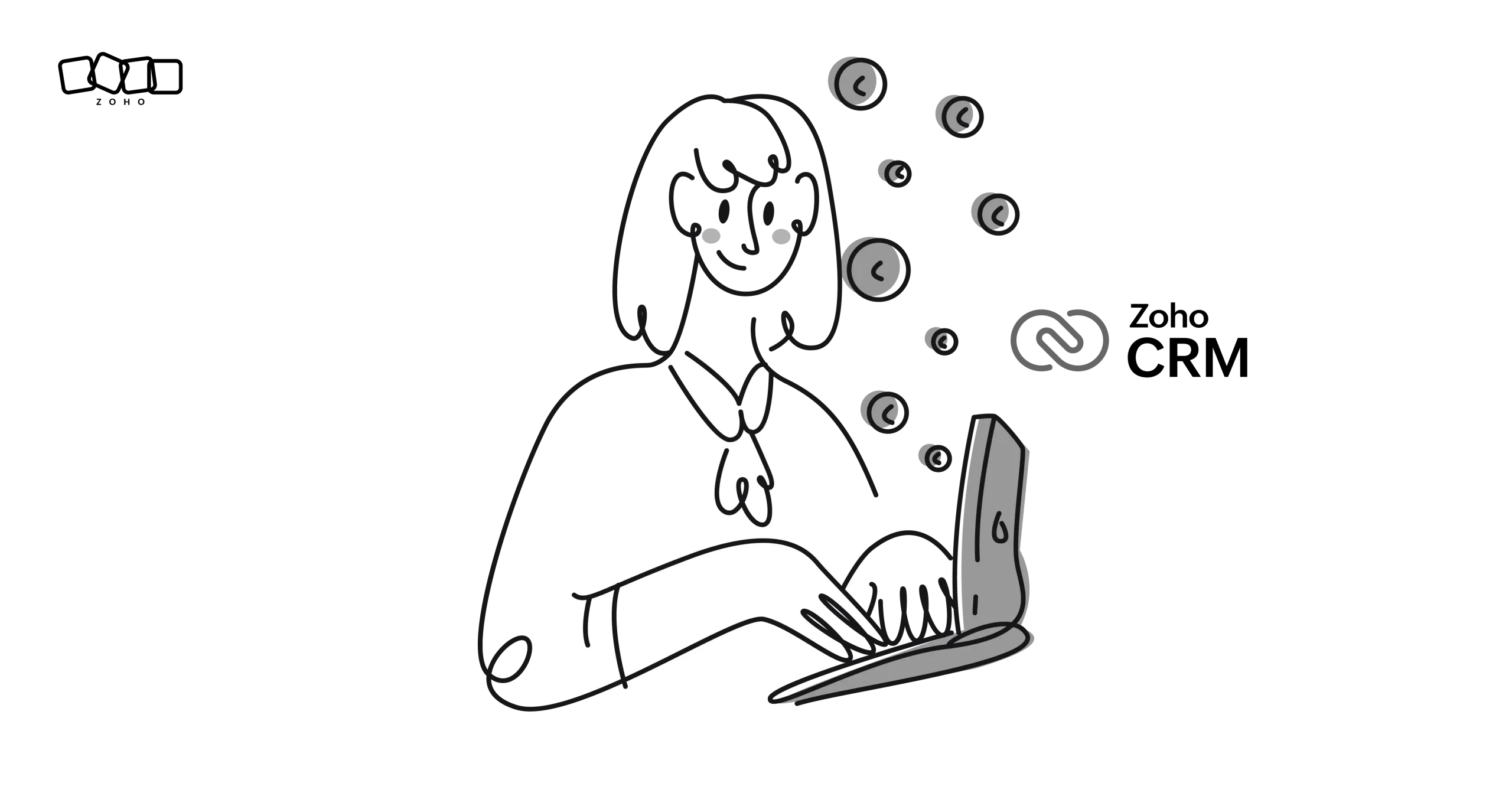 certified zoho developer illustration