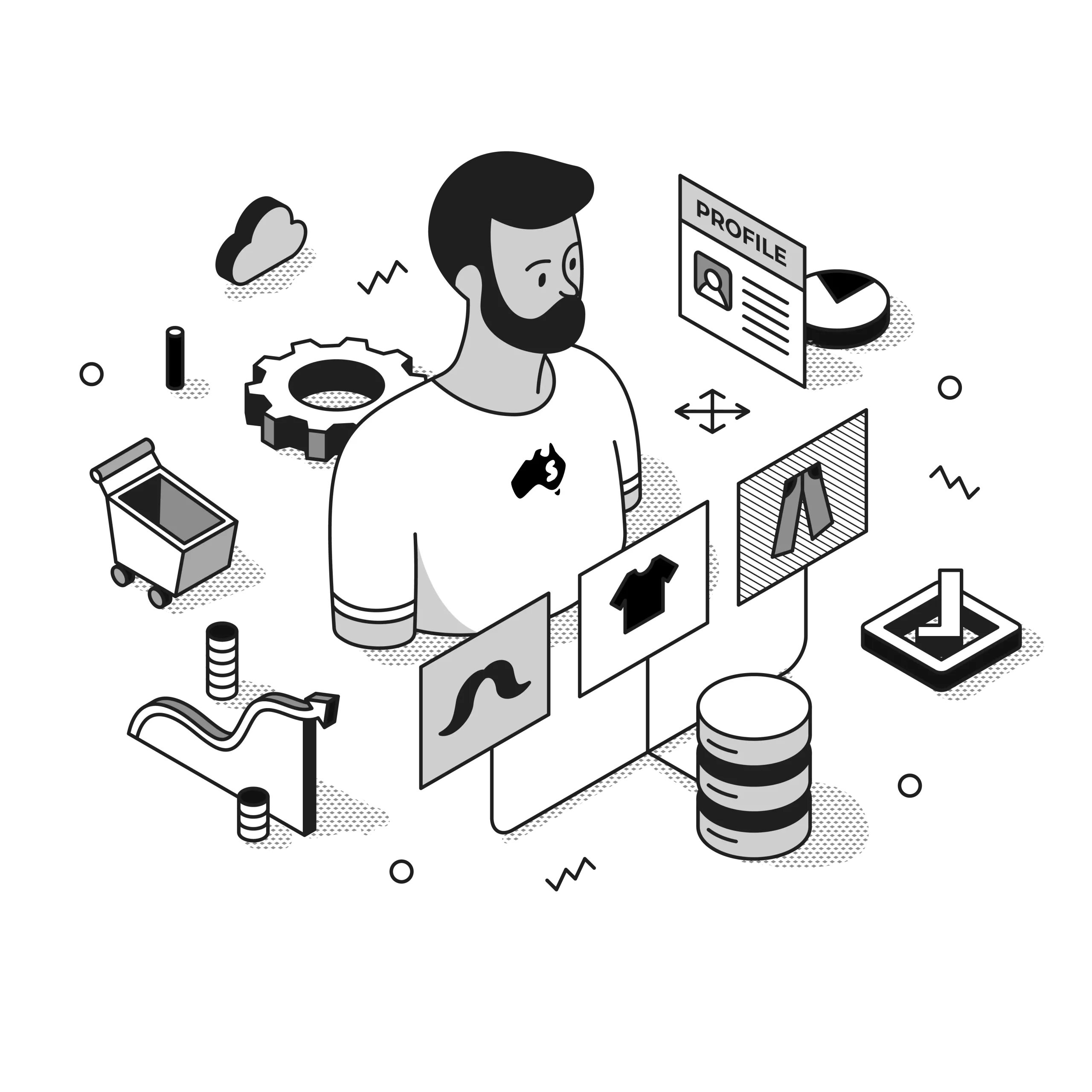 hubspot agency partner illustration