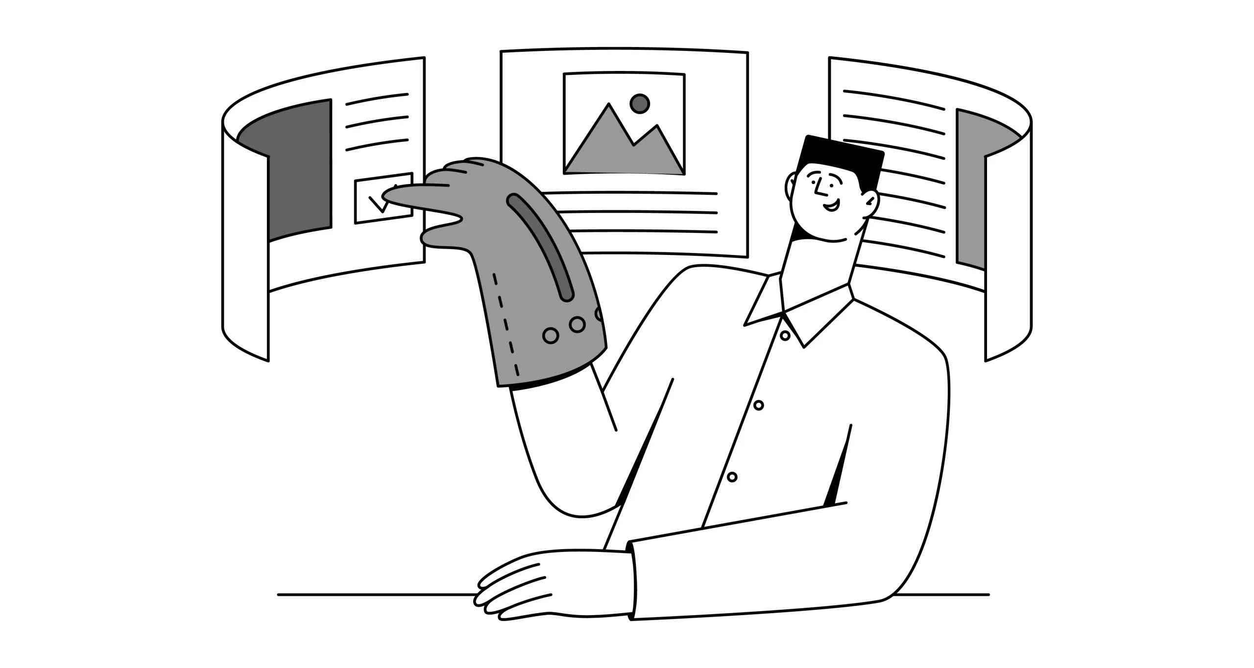 hubspot consulting agency illustration
