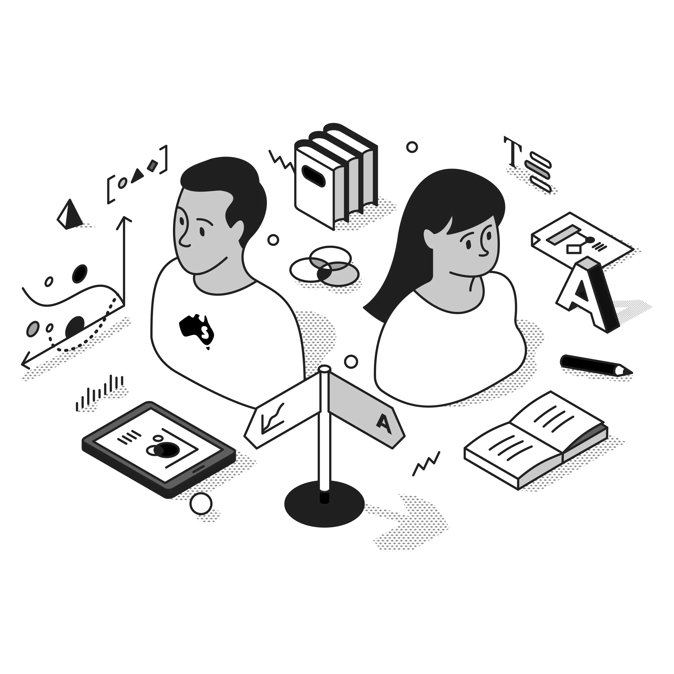 ringcentral zoho integration illustration
