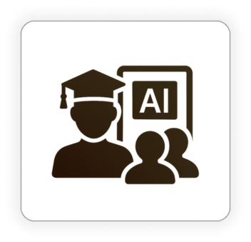icon of AI training for teams